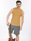 T.T. Aldo Men Rust Innerwear Vest