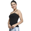 Women Black Spaghetti Top