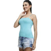 Women Sky Blue Spaghetti Top