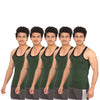 Olive Gym Vest For Men