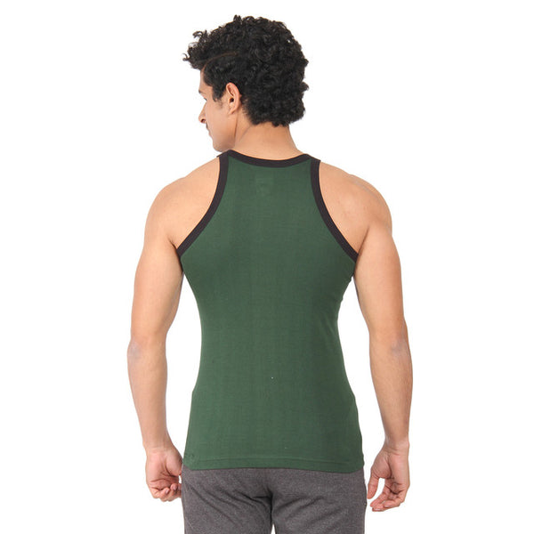 Olive Gym Vest For Men