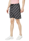 T.T. Men Cool Printed Bermuda Shorts With ZipperBlack-White