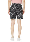 T.T. Men Cool Printed Bermuda Shorts With ZipperBlack-White