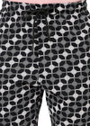 T.T. Men Cool Printed Bermuda Shorts With ZipperBlack-White