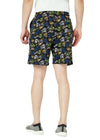 T.T. Men Cool Printed Bermuda Shorts With ZipperGreen-Black