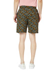 T.T. Men Cool Printed Bermuda Shorts With ZipperBrown