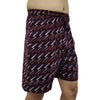 Men Maroon Printed Bermuda Shorts