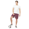 T.T. Men Cool Printed Shorts Pack Of 1 Maroon