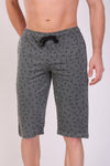 Men Cotton Anthra Capri