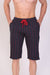 Men Cotton Blue Capri