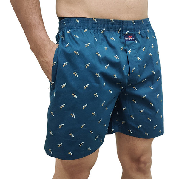 Boxer Short Pant Dark Green