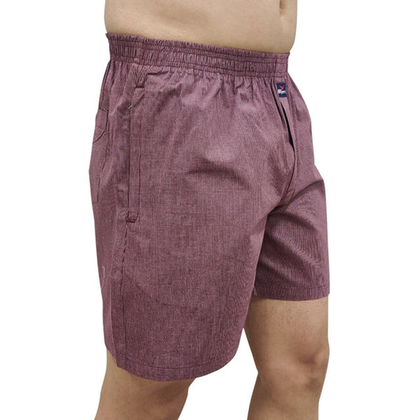 Boxer Short Pant Maroon