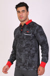 Full Sleeve Black Printed T-Shirts