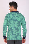 Full Sleeve Green Printed T-Shirts