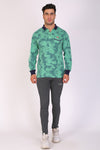 Full Sleeve Green Printed T-Shirts