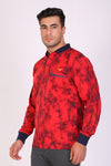 Full Sleeve Red Printed T-Shirts