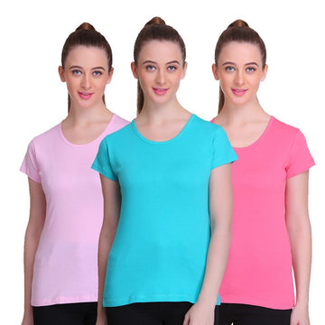 T.T. Womens T Shirt - Pack Of 3