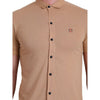 Men Light Beige T-Shirt