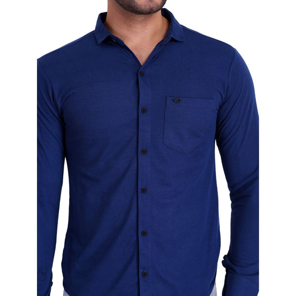 Mens Polo Dark Blue T-Shirt