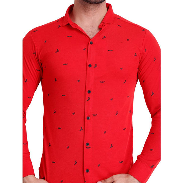 Mens Polo Red T-Shirt