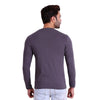Mens Solid Brown T-Shirt