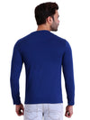 Mens Solid Blue T-Shirt