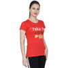 Women Red T-Shirt