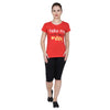 Women Red T-Shirt