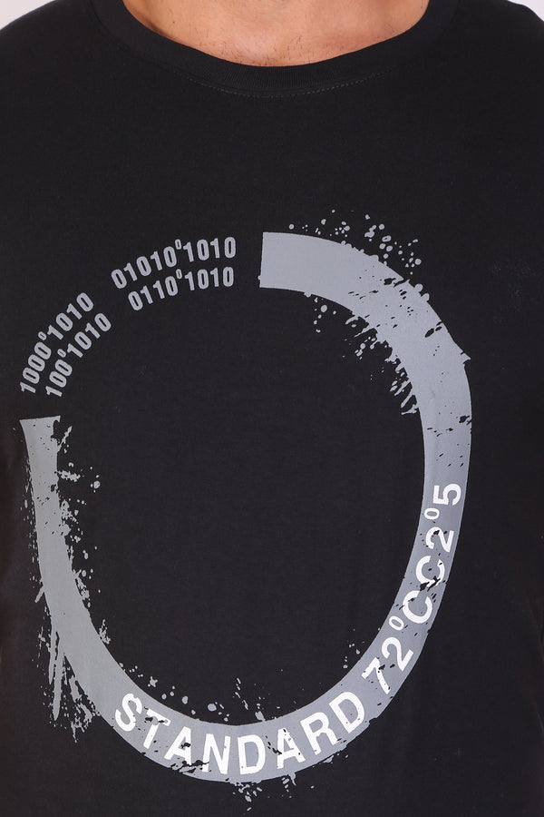 Men Trendy Black T-Shirts