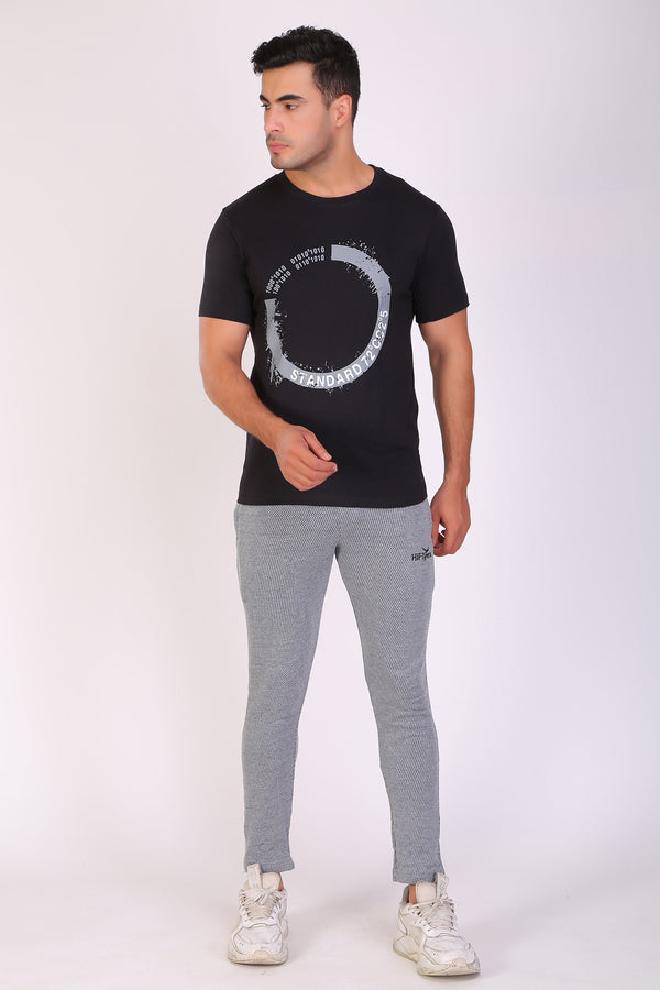 Men Trendy Black T-Shirts