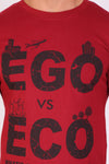 Men Trendy Maroon T-Shirts