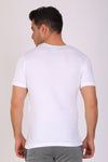 Men Trendy White Printed T-Shirts