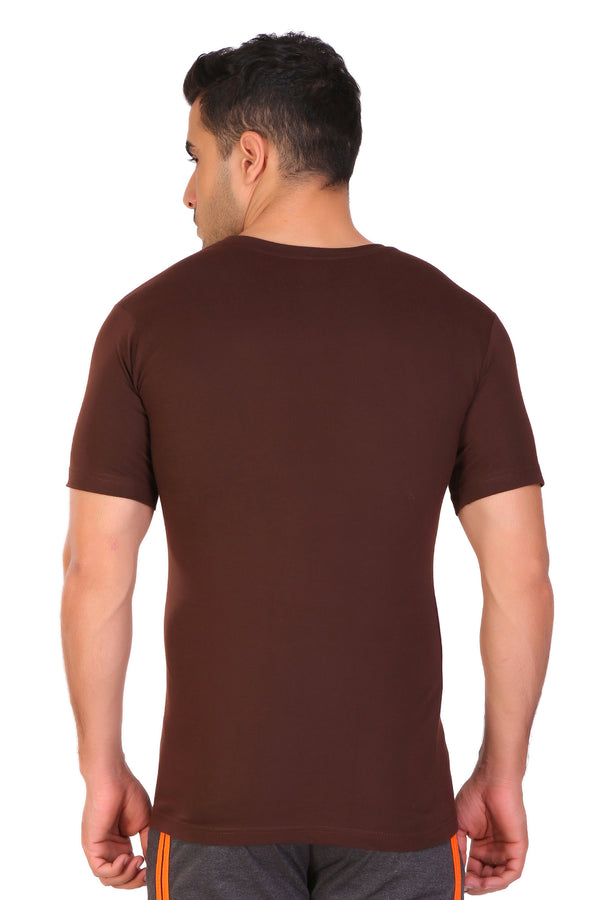 T.T. Men Printed Slim Fit Tshirt Pack Of 3 Assorted