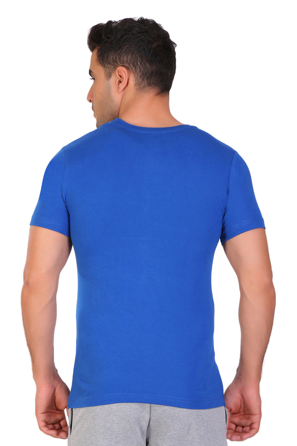 T.T. Men Printed Slim Fit Tshirt Pack Of 5 Assorted