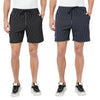 T.T. Men Cool Striper Shorts Pack Of 2 Navy-Black