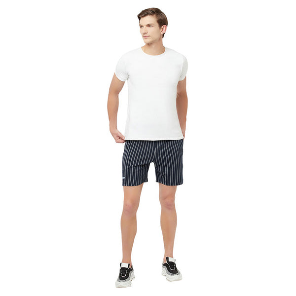T.T. Men Cool Striper Shorts Pack Of 1 Nvy