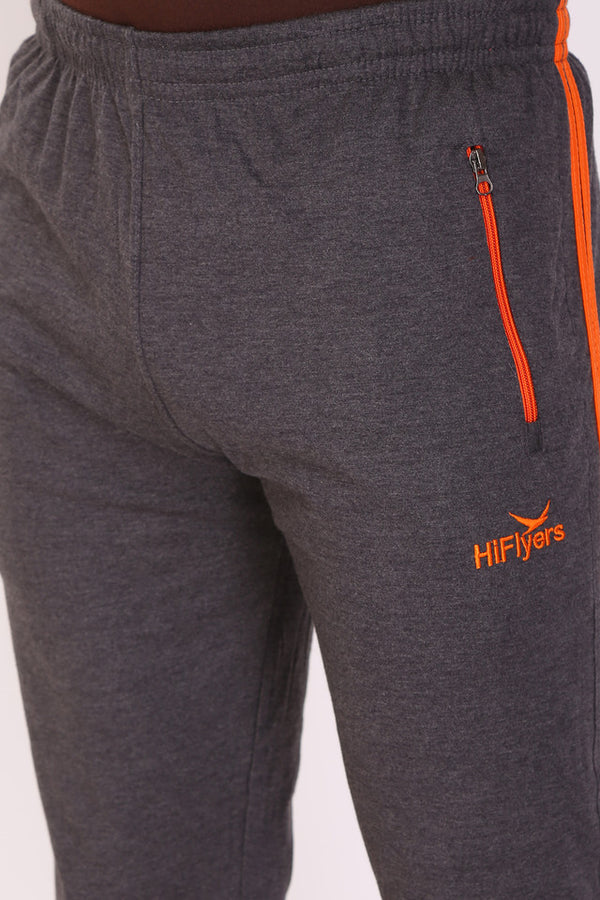 Men Cotton Capri Shorts Anthra