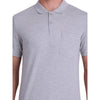 Mens Polo T-Shirt Grey