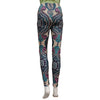 T.T Women Printed Leggings Aqua