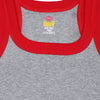 T.T. Kids Addy Gym Vest Pack Of 3 Grey-Red-Trqs