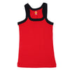 T.T. Kids Addy Gym Vest Pack Of 3 Grey-Red-Trqs