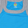 T.T. Kids Addy Gym Vest Pack Of 3 Navy-Red-Trqs