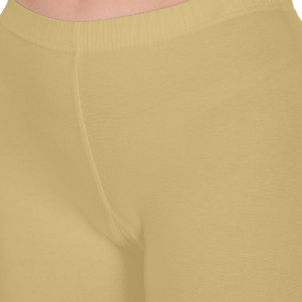 T.T. Pearl Women 100% Cotton Multipurpose Shorts Pack Of 2 Maroon & Skin