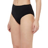 T.T. Women Desire Solid Cotton Spandex Panty Pack Of 2 Black-Red