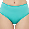 T.T. Women Desire Solid Cotton Spandex Panty Pack Of 2 Blue-Pink