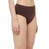 T.T. Women Desire Solid Cotton Spandex Panty Pack Of 2 Blue-Brown