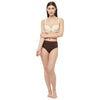 T.T. Women Desire Solid Cotton Spandex Panty Pack Of 2 Pink-Brown