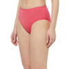 T.T. Women Desire Solid Cotton Spandex Panty Pack Of 2 Black-Pink