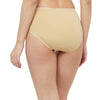 T.T. Women Desire Solid Cotton Spandex Panty Pack Of 2 Black-Skin