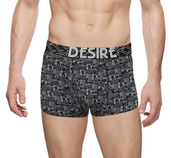 T.T. Men Desire Printed Mini Trunks Pack Of 2 Assorted